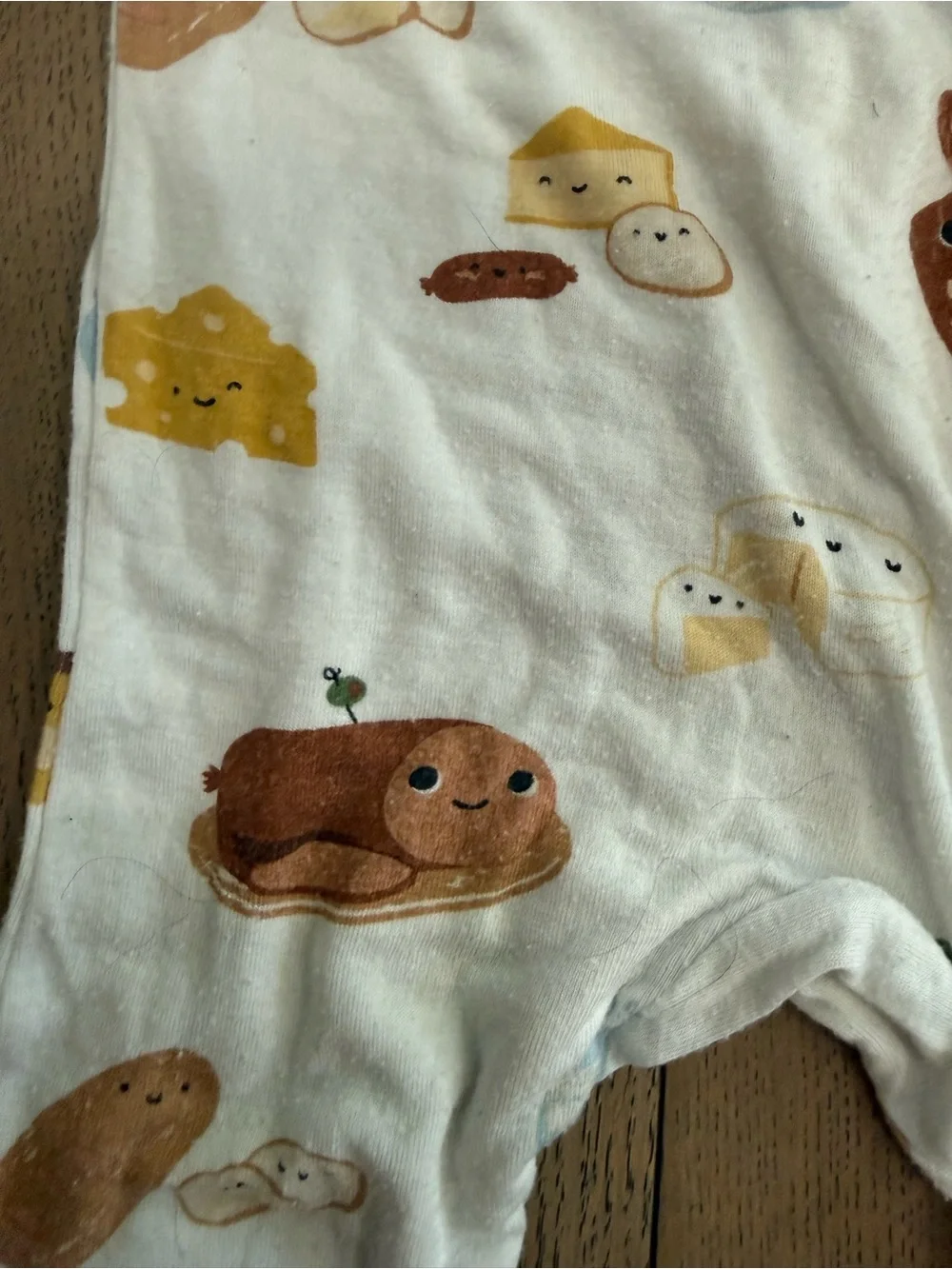Angel Dear Charcuterie Foodie Footie Pajamas 6–9M